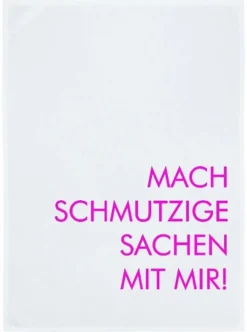 Geschirrtuch schmutzige Sachen