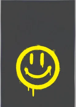 Geschirrtuch Smiley