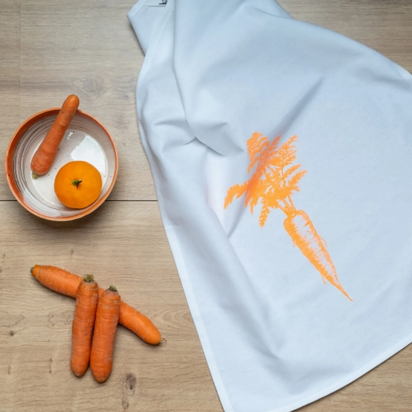 Geschirrtuch Vintage Karotte