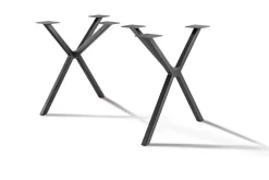 Gestell Biggi 2er Set Metall schwarz