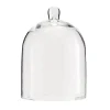Glasglocke transparent klein