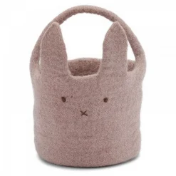 Großer Hasenkorb Big Bunny Filz lavendel