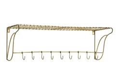 Hakenleiste messing antik B 76 cm