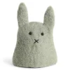 Hasenmädchen Big Bunny weiss mit Rosenrock