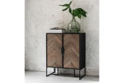 Highboard Criss Cross Massivholz B 75 cm