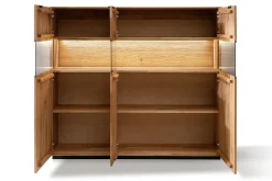 Highboard Lucy No 3 Wildeiche natur B 165 cm