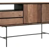 Highboard Metropole Teak Metall B 160 cm
