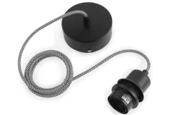 Hängelampe Amazon 1er Gummi schwarz H 25