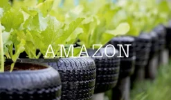 Hängelampe Amazon 7er Gummi schwarzH 25