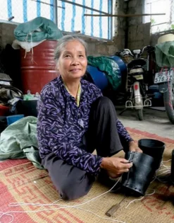 Hängelampe Amazon 3er Gummi schwarz H 25