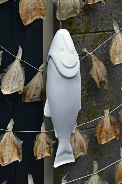 Hängelampe Fish weiss