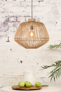 Hängelampe Madagascar Bambus natur