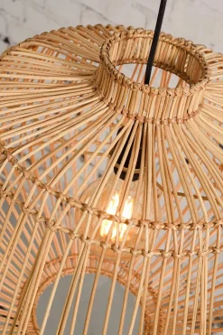 Hängelampe Madagascar Bambus natur