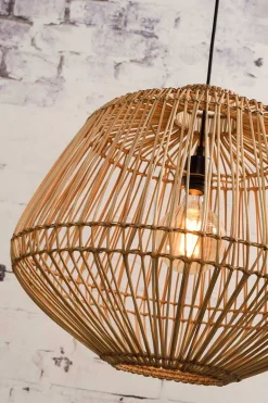Hängelampe Madagascar Bambus natur