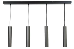 Hängelampe Rule matt schwarz 4tlg