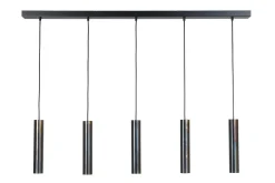 Hängelampe Rule silber aktik 5tlg