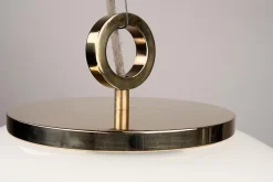 Hängelampe White Ball mit Ring D 35 cm