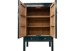 Hochzeitsschrank dunkelblau H 180 cm