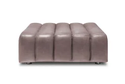 Hocker Bella Leder braun B 105 cm