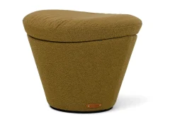 Hocker Fabian Cup Stoff grün