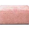 Hocker Harry Samtstoff pink klein