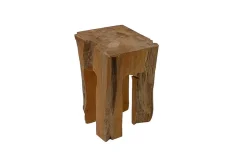 Hocker Java Teakholz 30x30 cm