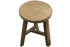 Hocker Vintage natur