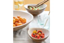 Holzschale weiß XL D 44,5 cm