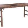 Holztisch Vintage klappbar 150