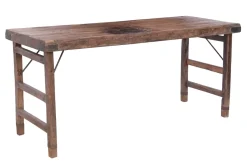 Holztisch Vintage klappbar 150