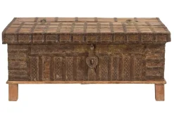 Holztruhe Vintage natur