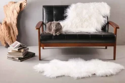 Isländisches Lammfell weiß