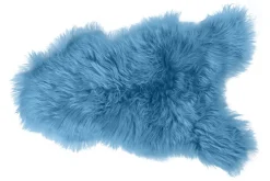 Isländisches Schaffell blau