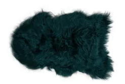 Isländisches Schaffell grün