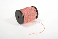 Jute-Lurex Band Ribbons 200m rosa