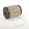 Jute-Lurex Band Ribbons 200m silber