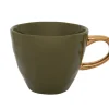 Kaffeetasse Porzellan grün
