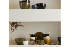 Kaffeetasse Porzellan grün