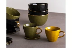 Kaffeetasse Porzellan grün