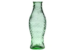 Karaffe Fish & Fish Glas grün H 29 cm