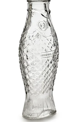 Karaffe Fish & Fish Glas transparent H 29 cm