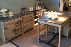 Kücheninsel Montpellier mit Steinplatte