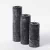 Kerze Ø 7 h 10 cm schwarz