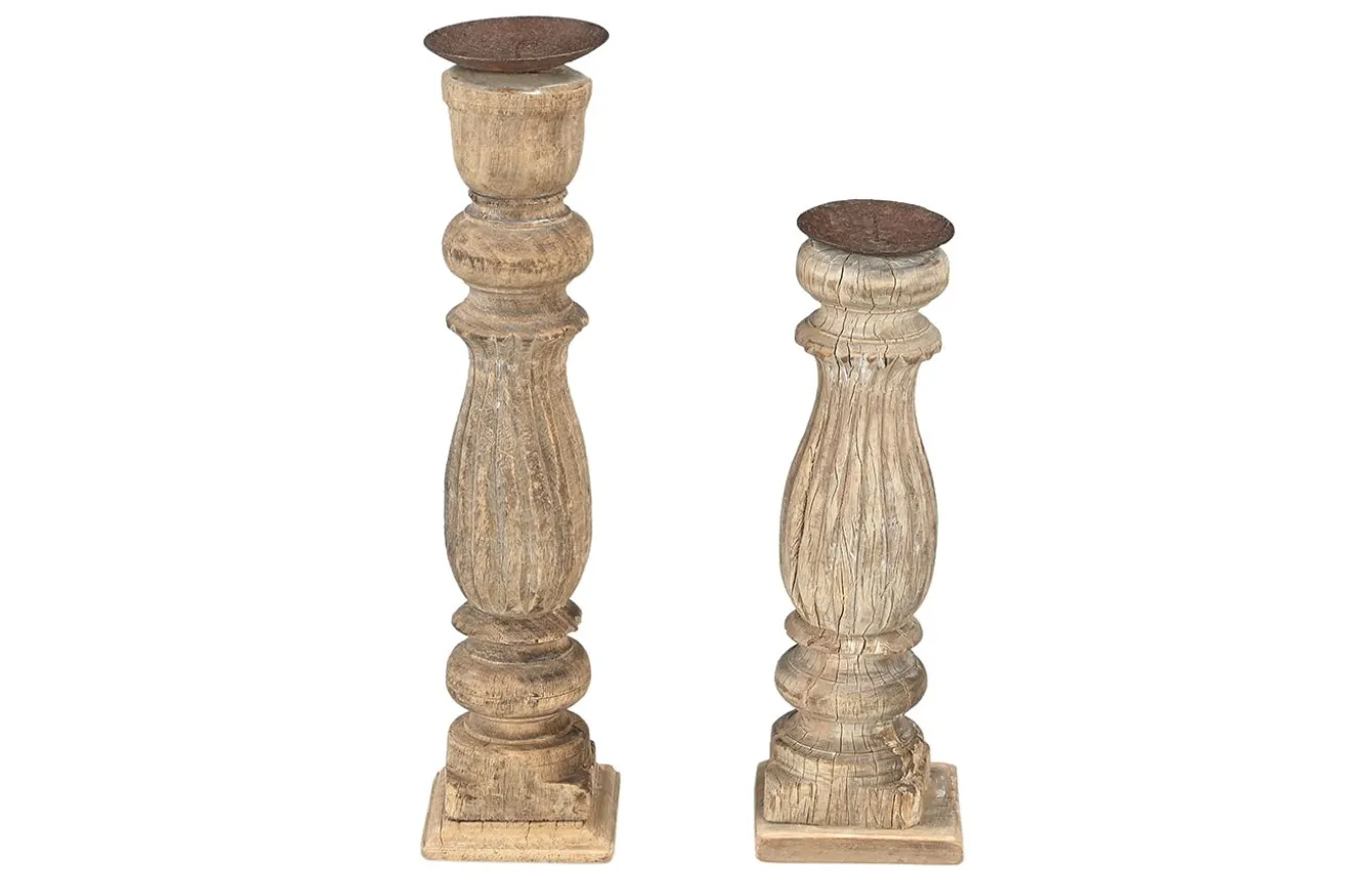 Kerzenhalter Vintage natur