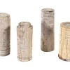 Kerzenständer Holz Vintage natur