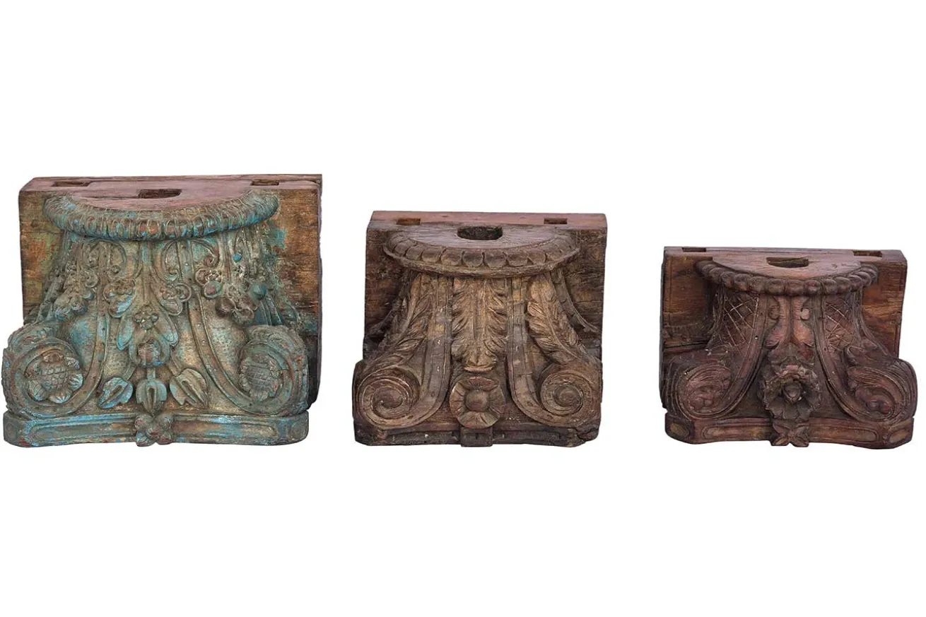 Kerzenständer Vintage Halb