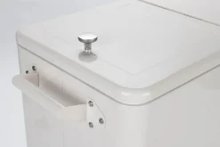 Kühlbox Be Cool auf Rollen weiß