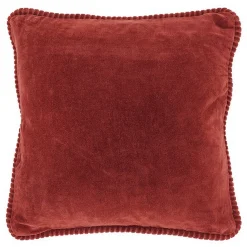 Kissen Carmen Samt marsala 45*45 cm