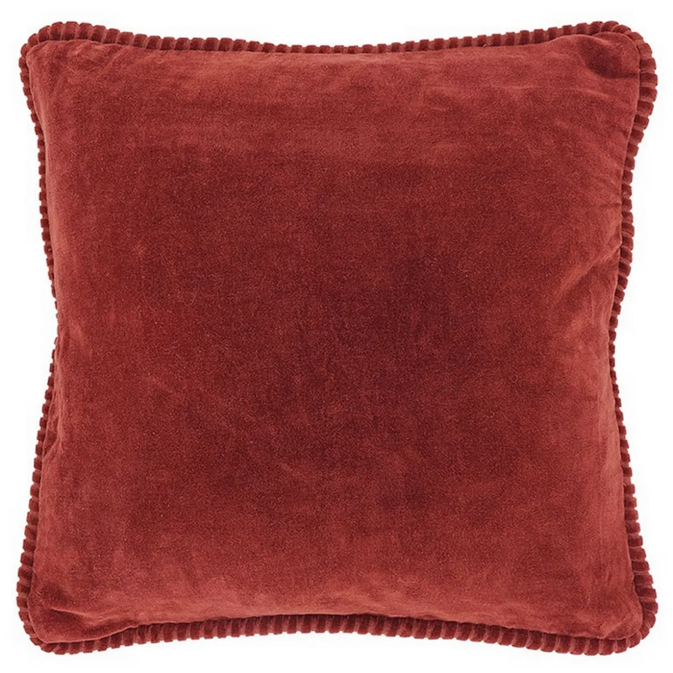Kissen Carmen Samt marsala 45*45 cm