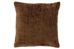 Kissen Dovi 45x45cm dunkelbraun